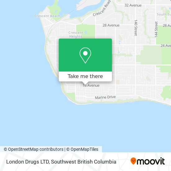 London Drugs LTD map