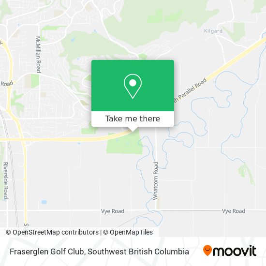 Fraserglen Golf Club map