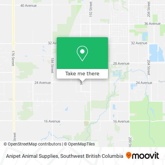 Anipet Animal Supplies map