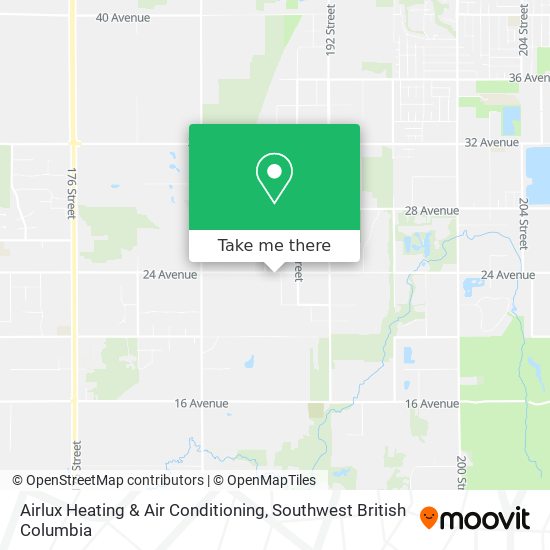 Airlux Heating & Air Conditioning map