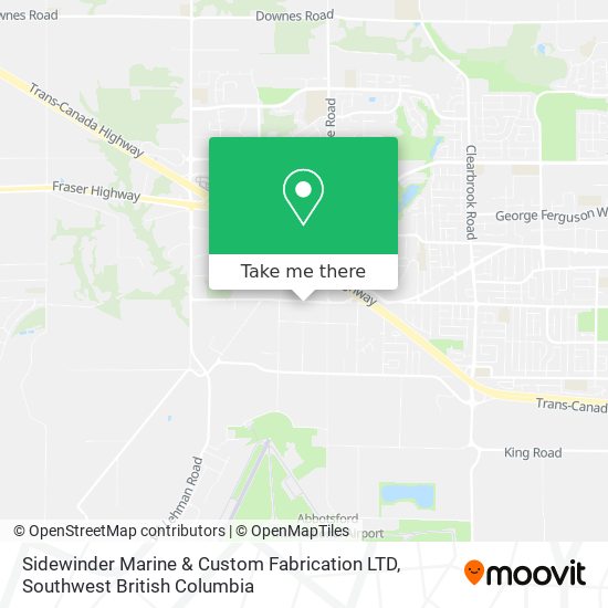 Sidewinder Marine & Custom Fabrication LTD map