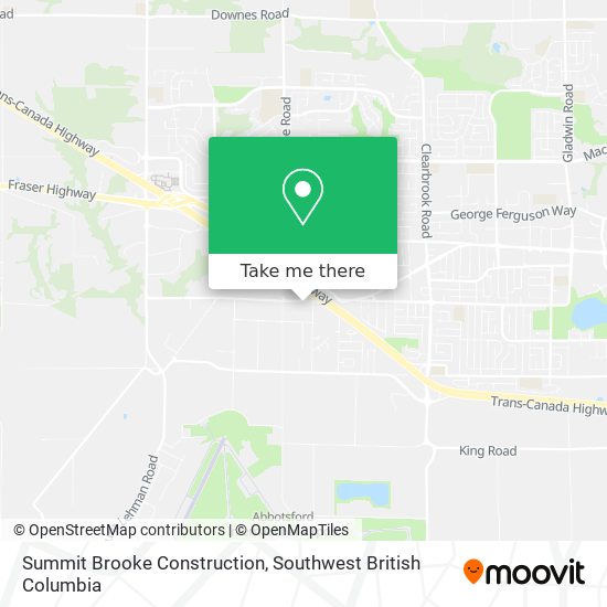 Summit Brooke Construction map