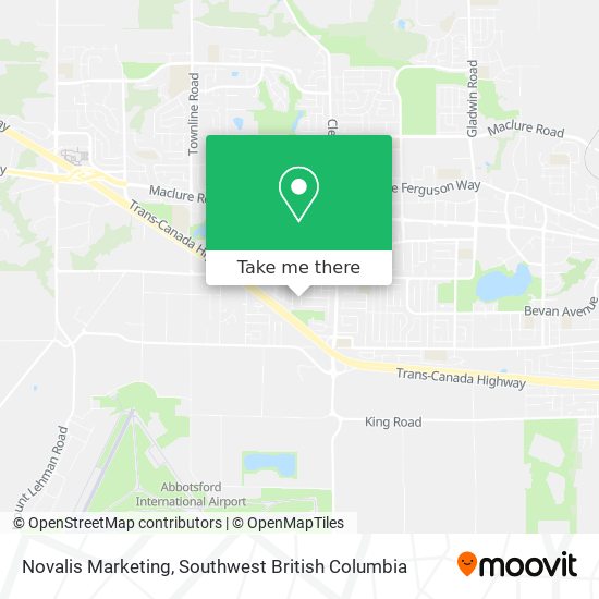 Novalis Marketing map