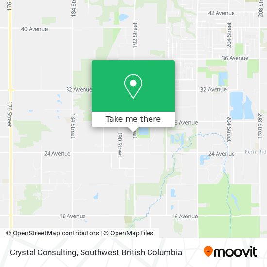 Crystal Consulting map