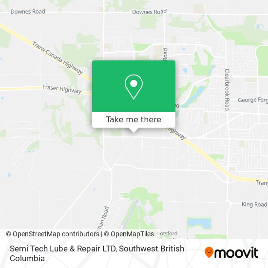 Semi Tech Lube & Repair LTD map