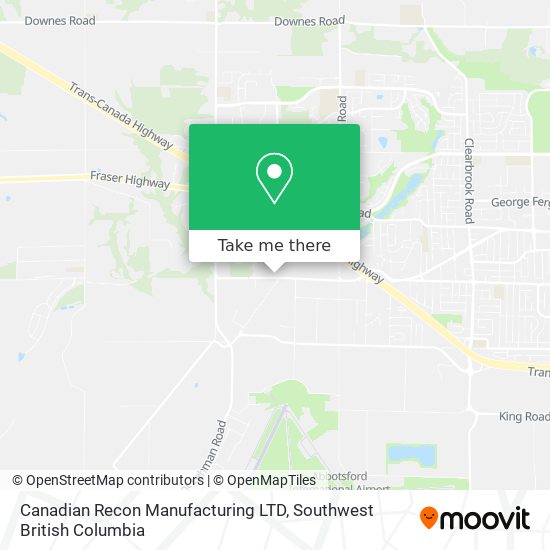 Canadian Recon Manufacturing LTD map