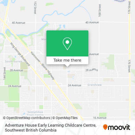 Adventure House Early Learning Childcare Centre map