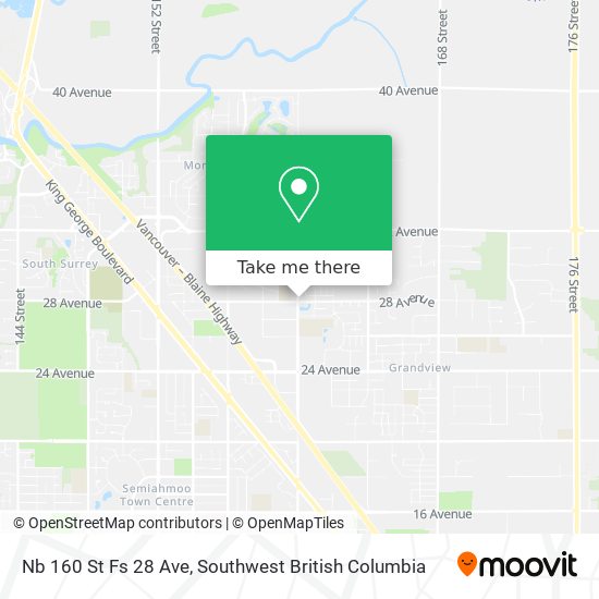 Nb 160 St Fs 28 Ave map