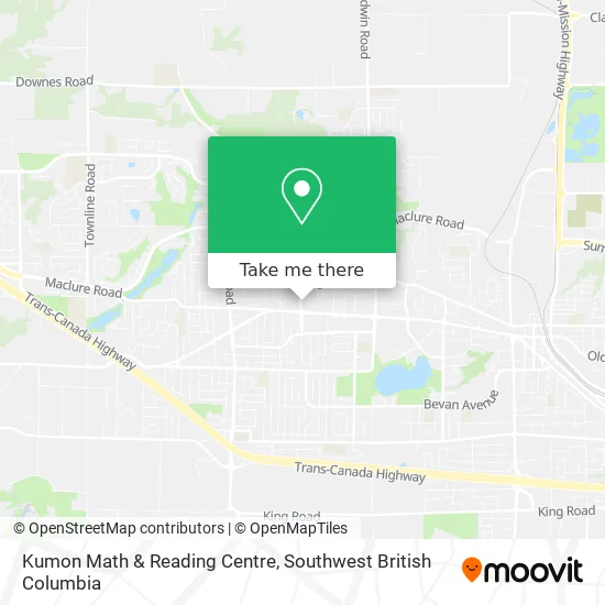 Kumon Math & Reading Centre map