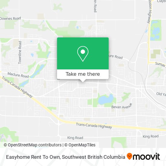 Easyhome Rent To Own map