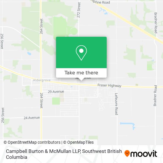 Campbell Burton & McMullan LLP map