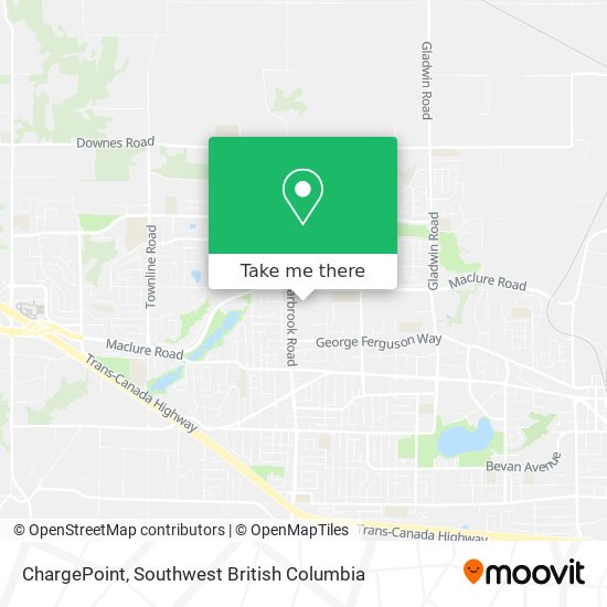 ChargePoint map