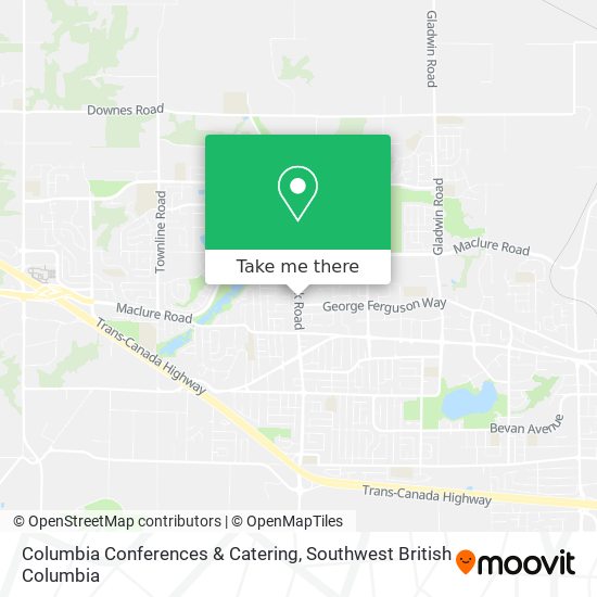 Columbia Conferences & Catering plan