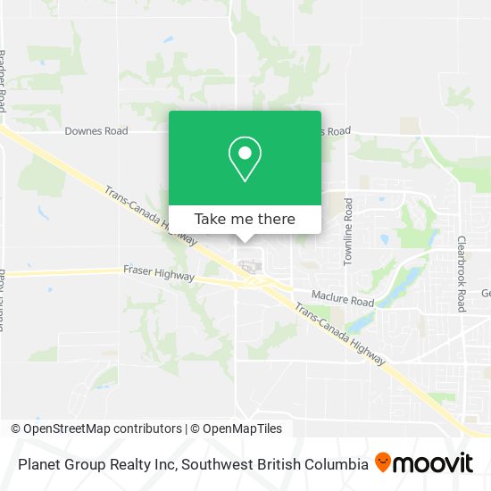 Planet Group Realty Inc map