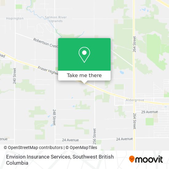 Envision Insurance Services map