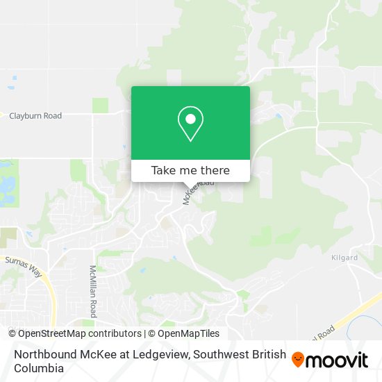 Northbound McKee at Ledgeview plan