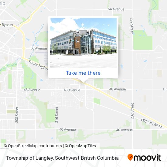 Township of Langley map