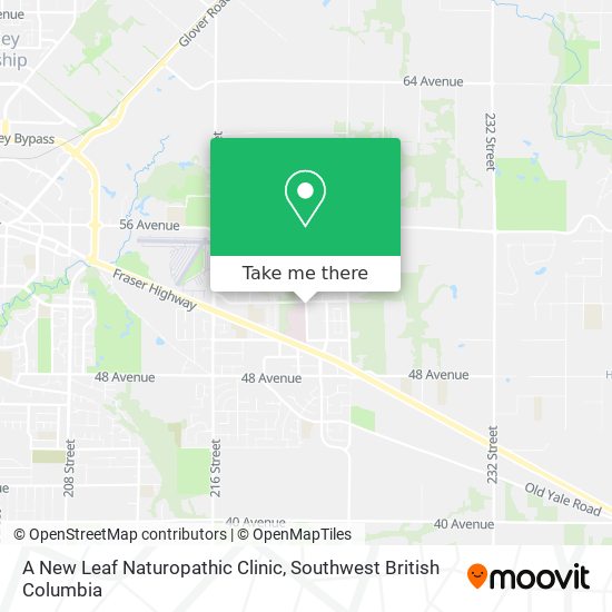 A New Leaf Naturopathic Clinic map