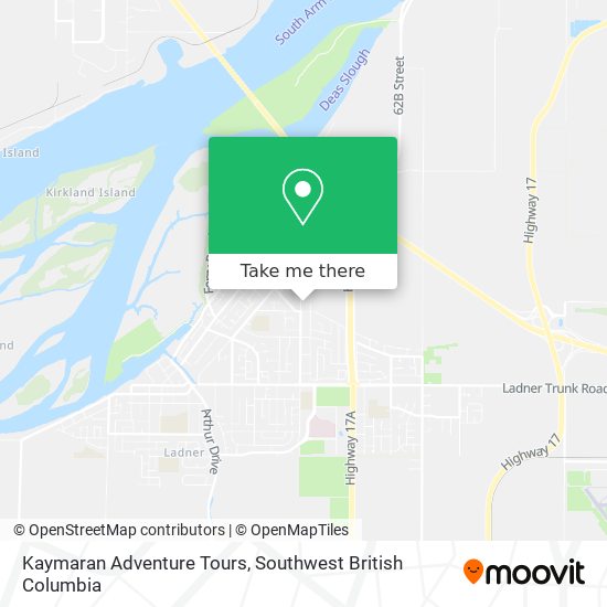 Kaymaran Adventure Tours map