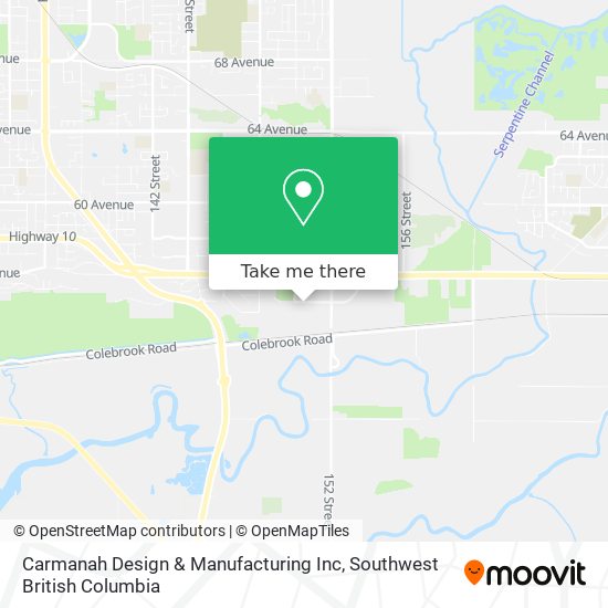 Carmanah Design & Manufacturing Inc map