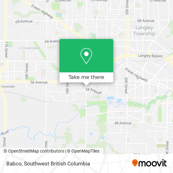 Babco map
