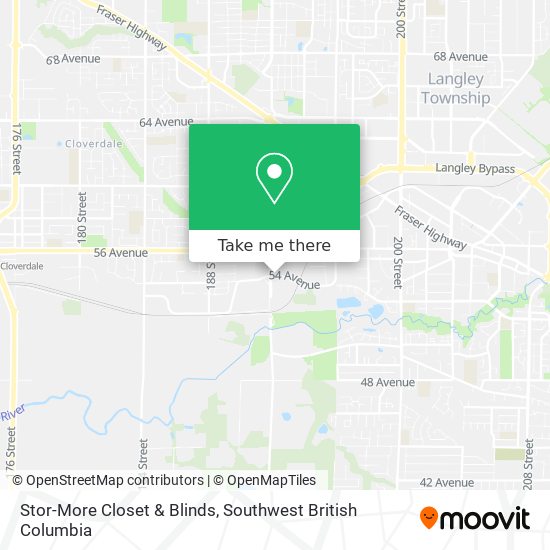 Stor-More Closet & Blinds map
