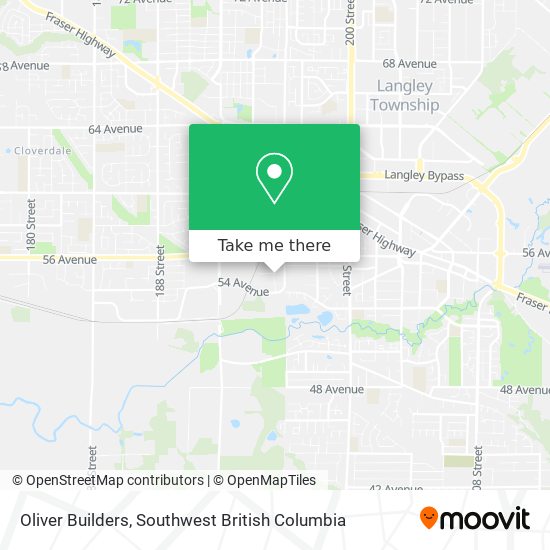 Oliver Builders map