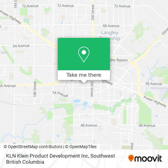 KLN Klein Product Development Inc map