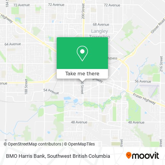 BMO Harris Bank map