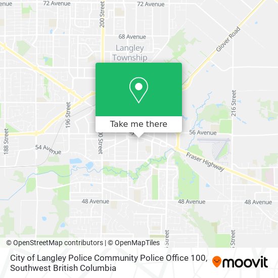 City of Langley Police Community Police Office 100 map
