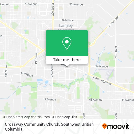 Crossway Community Church map