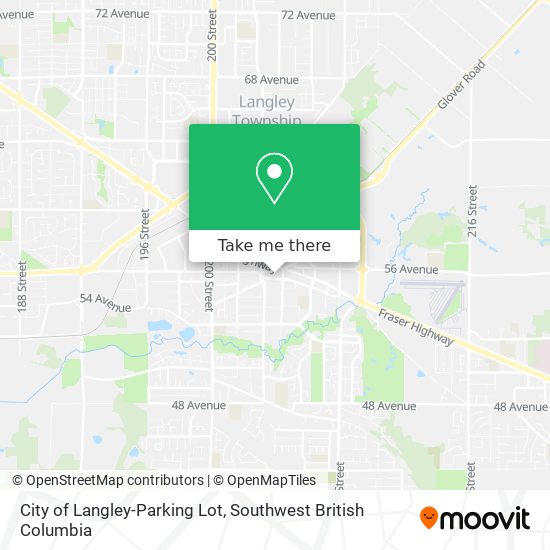 City of Langley-Parking Lot map