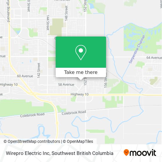 Wirepro Electric Inc map