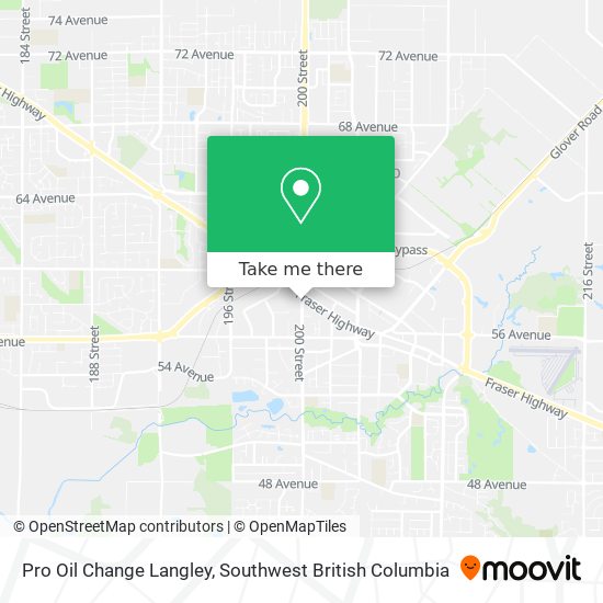 Pro Oil Change Langley plan