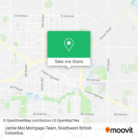 Jamie Moi Mortgage Team map