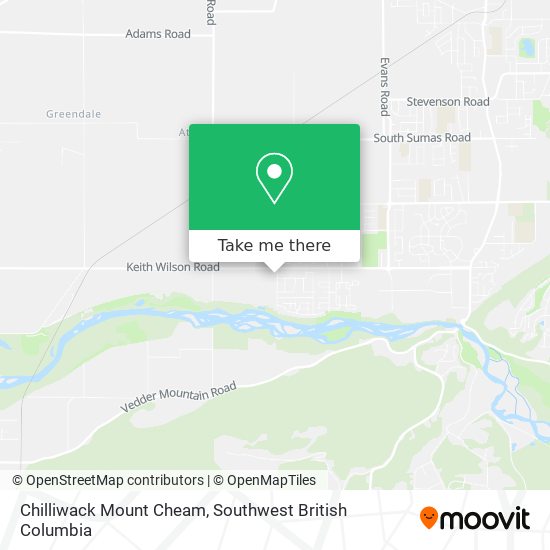 Chilliwack Mount Cheam plan