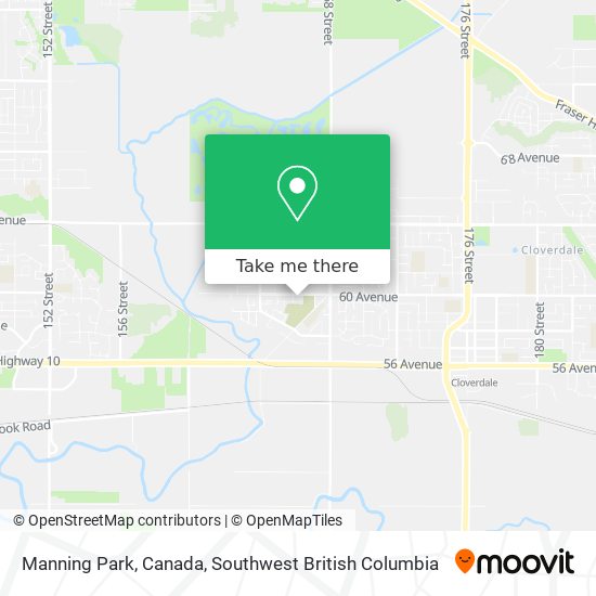 Manning Park, Canada map