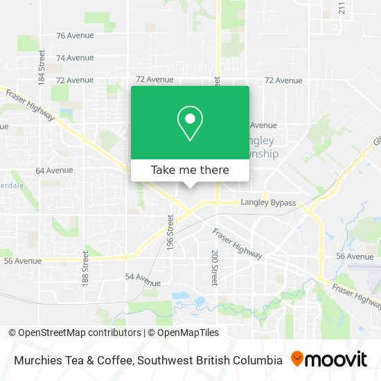 Murchies Tea & Coffee map