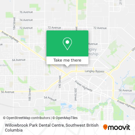 Willowbrook Park Dental Centre map