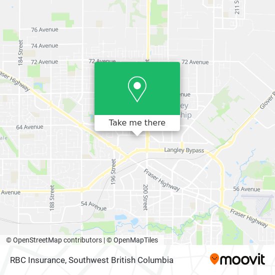 RBC Insurance map