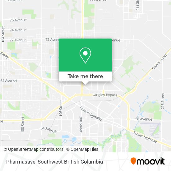Pharmasave map