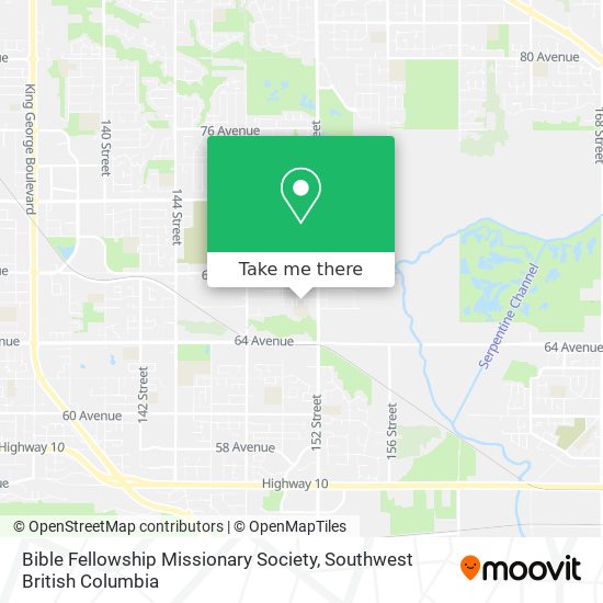 Bible Fellowship Missionary Society map