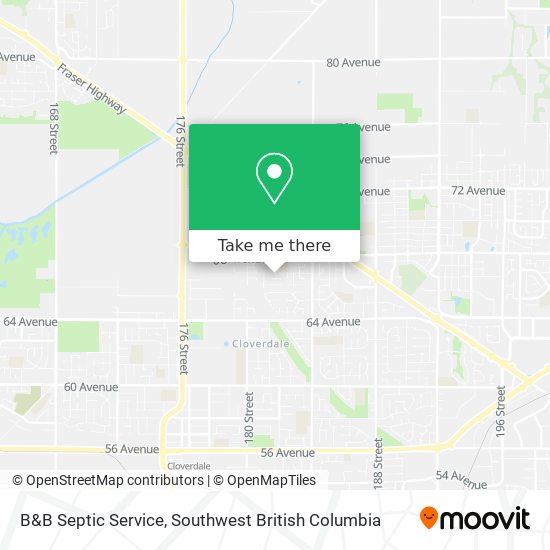 B&B Septic Service plan