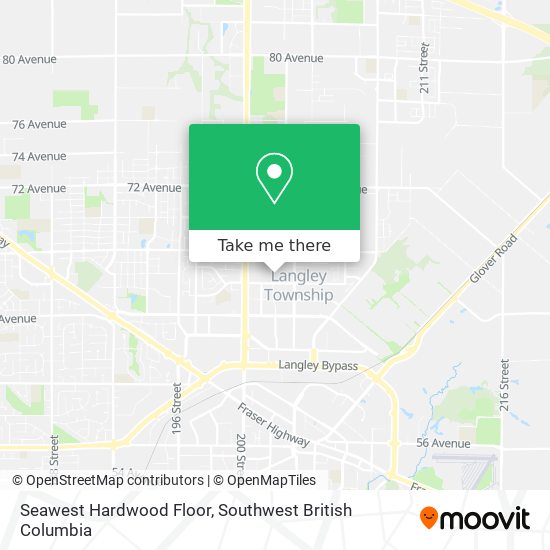 Seawest Hardwood Floor map