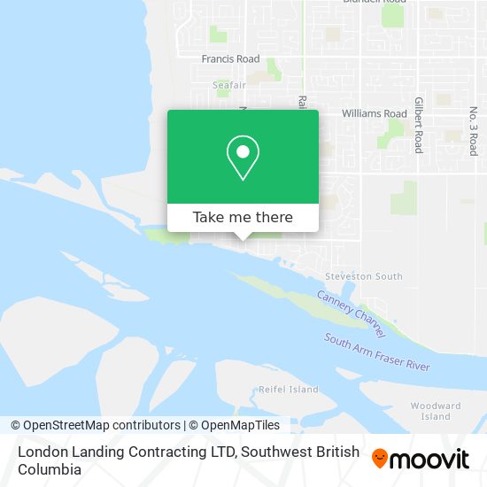 London Landing Contracting LTD map