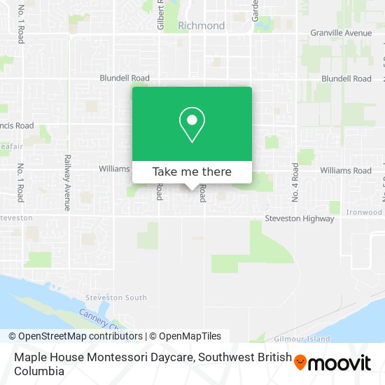 Maple House Montessori Daycare map