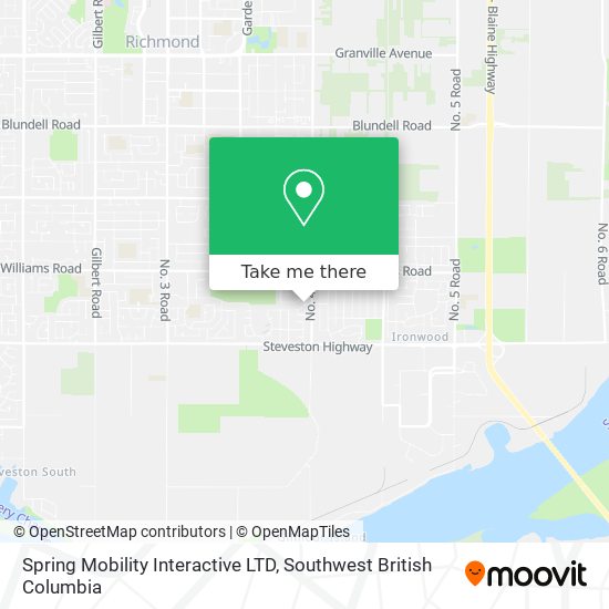 Spring Mobility Interactive LTD map