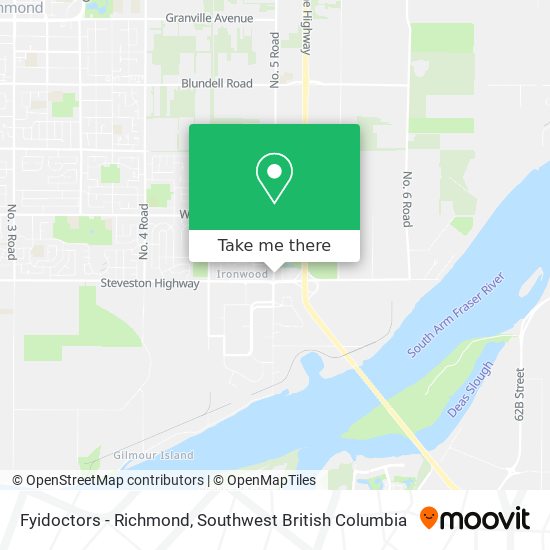 Fyidoctors - Richmond map