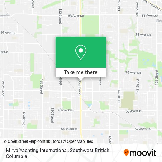 Mirya Yachting International map