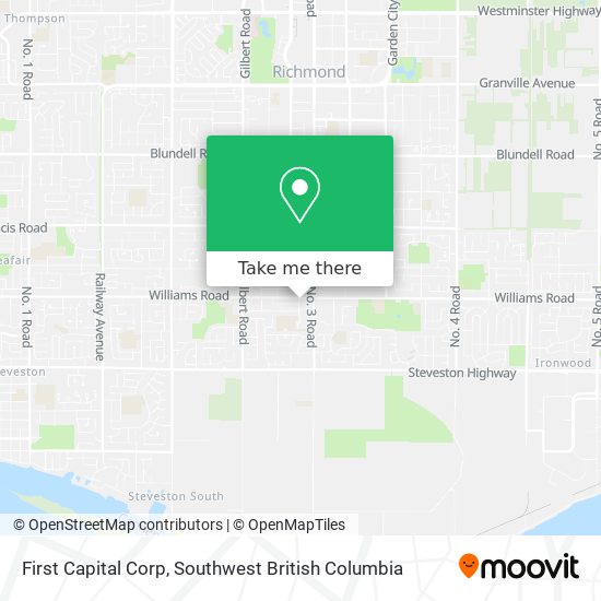 First Capital Corp map